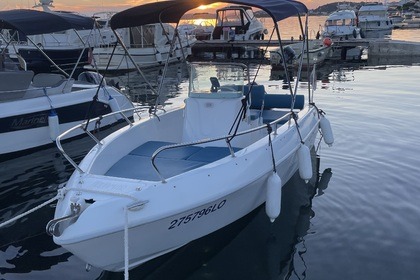 Rental Motorboat Aquamar 17 Rab