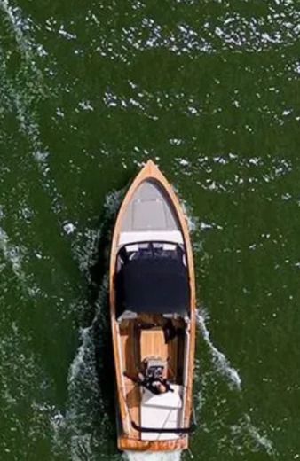 Motorboat Cooper 680 Plattegrond van de boot