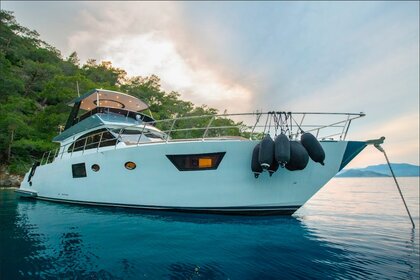 Hire Motor yacht Custom Made Golden blue Fethiye