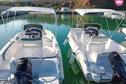 Charter Boat without licence  Blueline 19 Open Balestrate