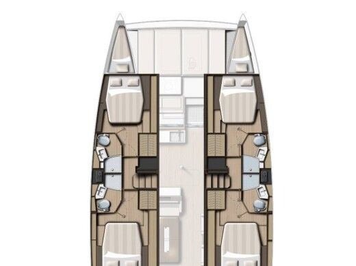 Catamaran  Bali 4.4 boat plan