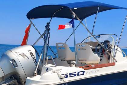 Rental Motorboat Beneteau Flyer 5.5 Gruissan