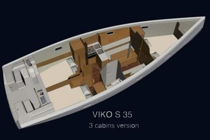 Verhuur Zeilboot Viko 35S Nieuwpoort