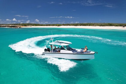 Miete Motorboot Axopar Sun top 29 Sint Maarten