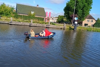 Verhuur Motorboot stalen vlet buitenboordmotor Ter Aar