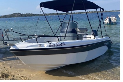 Charter Boat without licence  Poseidon Blu water 170 Faliraki