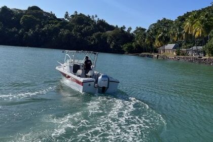 Location Bateau à moteur DEVRIES INTERNATIONAL ANGLER 220WA Kourou