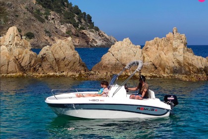 Hire Boat without licence  Remus 450 Palamós