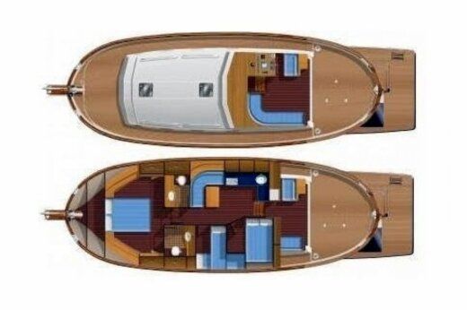 Motorboat Menorquin Yacht 120 Boat design plan