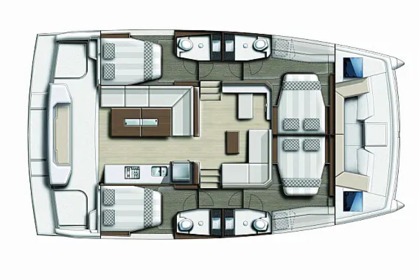 Ενοικίαση Καταμαράν  Bali Catspace Πρέβεζα