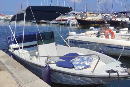 Rental Boat without license  Motomar Sarda Tigo 17 Cagliari