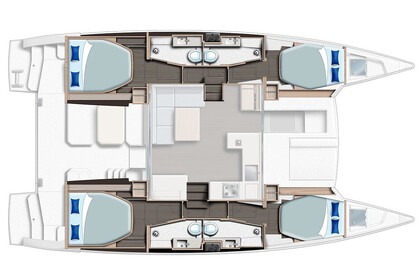 Aluguel Catamarã  Moorings 4200/4 Cannigione