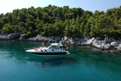 Miete Motorboot Cruiser Yachts 450cc Sport Coupe Skiathos