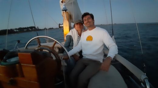 Trinité-sur-Mer Sailboat Alcor Yacht classique alt tag text