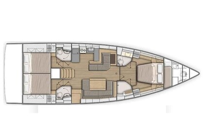 Miete Segelboot Beneteau Oceanis 51.1 Korfu