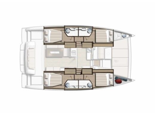 Catamaran  Bali 4.2 Boat design plan