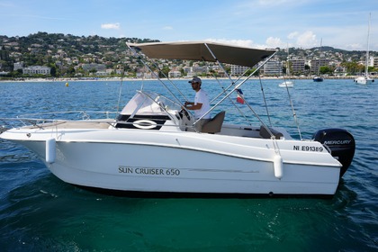 Verhuur Motorboot PACIFIC CRAFT sun cruiser 650 Golfe Juan
