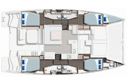 Miete Katamaran  Moorings 4500L/10 Mahé