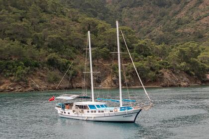 Hire Gulet Custom built gulet with a capacity of 12 people Ketch gulet Göcek
