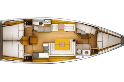 Charter Sailboat Jeanneau Sun Odyssey 449 (Amarre incluido) Ibiza