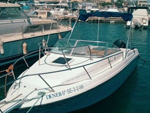 Motorboat Faeton 620 DF boat plan