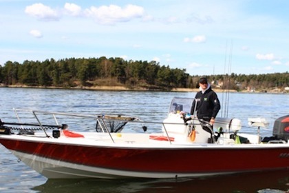 Rental Motorboat FISHING CRUISE - SEA PRO 24 BAY RED Stockholm