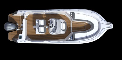 Motorboat Jeanneau Cap Camarat 9.0 Cc boat plan