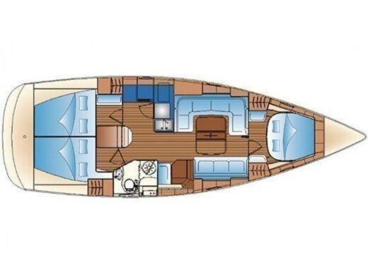 Sailboat Bavaria BAVARIA VISION 40 Boat design plan