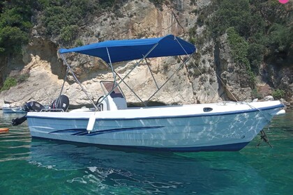 Verhuur Motorboot Poseidon 550 Palaiokastritsa