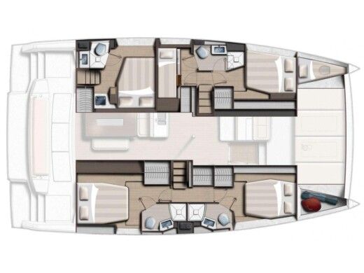 Catamaran  Bali 4.6 boat plan