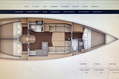 Miete Segelboot Dufour Dufour 390 Grand Large Montpellier