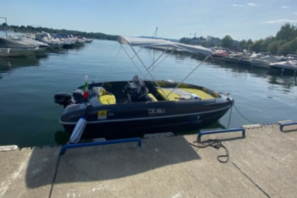 Miete Boot ohne Führerschein  elettrico Mitek Ranieri Mito 500 Lesa
