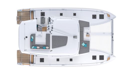 Catamaran Lagoon Lagoon 43 boat plan