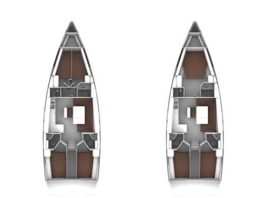 Sailboat  Bavaria 46 Cruiser boat plan