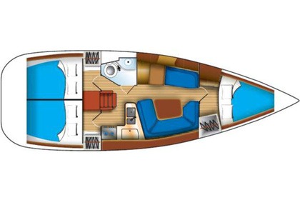 Verhuur Zeilboot Jeanneau Sun Odyssey 35 Nea Peramos