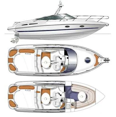 Motor Yacht Cranchi Csl 28 Boot Grundriss