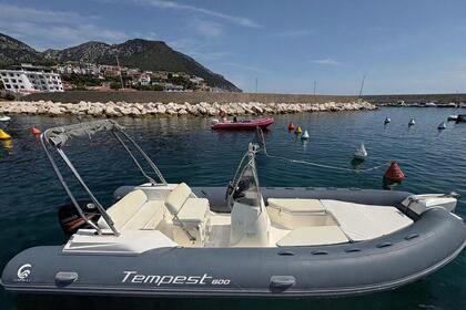 Miete RIB Capelli tempest 600 Cala Gonone