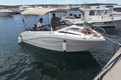 Rental Motorboat Oki Boats Baracuda 585 DC Rab
