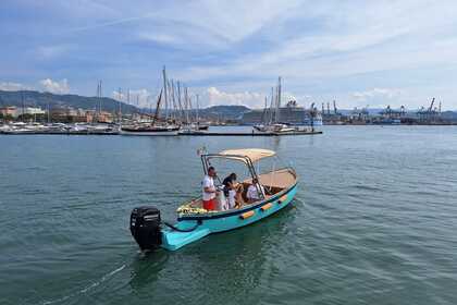 Aluguel Barco sem licença  Aperitivo al tramonto con skipper Spezia