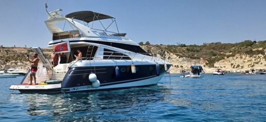 Motor Yacht Sunseeker Manhattan 54 Plattegrond van de boot