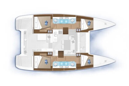 Charter Catamaran  Lagoon 40 Dubrovnik