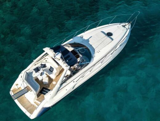 Motorboat Sunseeker Portofino Boat layout