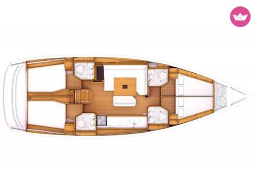 Sailboat Jeanneau Sun Odyssey 469 Boat design plan