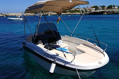 Rental Boat without license  Remus 450 Open Menorca