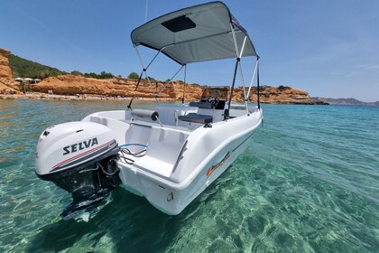 Rental Boat without license  Voraz 500 Ibiza