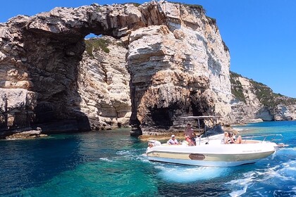 Verhuur Motorboot BLU & BLU Prince 26'' Parga