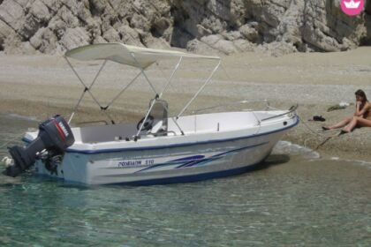 Verhuur Motorboot Poseidon 510 Corfu