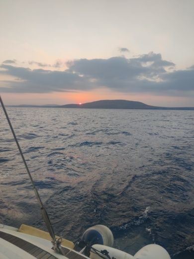 Mykonos Sailboat Dufour Dufour 45 Classic alt tag text