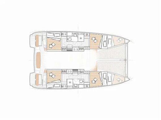 Catamaran  Excess 11 Boat design plan