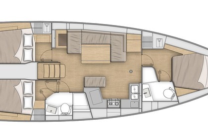 Hyra båt Segelbåt Bénéteau Oceanis 40.1 - 3 cab. Tunas do Paraná
